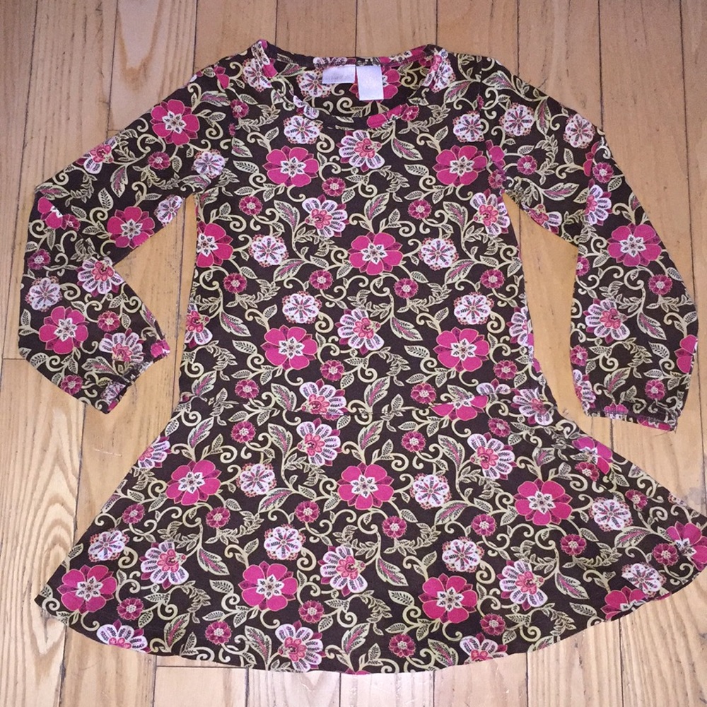 Maggie & Zoe Floral Flared Tunic